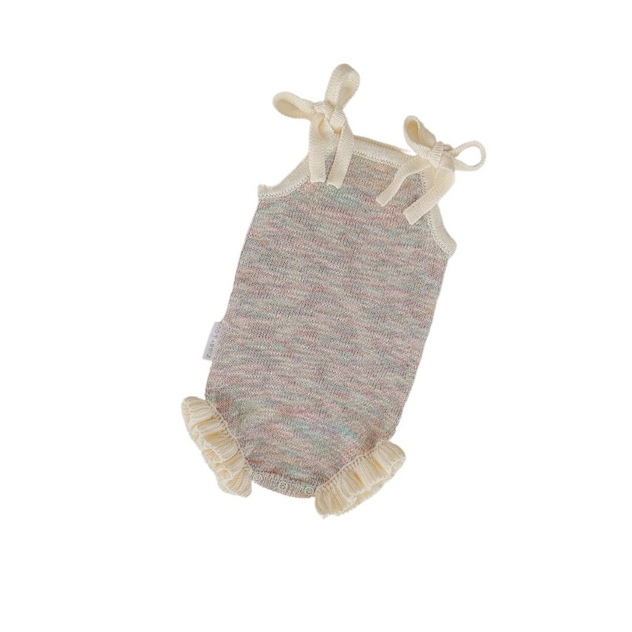 Baby [0-23M] Ziggy Lou Knitwear | Ziggy Lou - Frill Bodysuit | Sprinkle