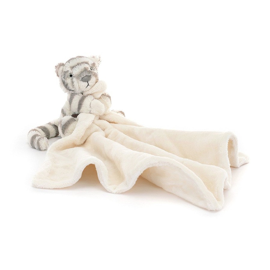 Baby [0-23M] Jellycat Comforters | Jellycat Bashful Snow Tiger Soother