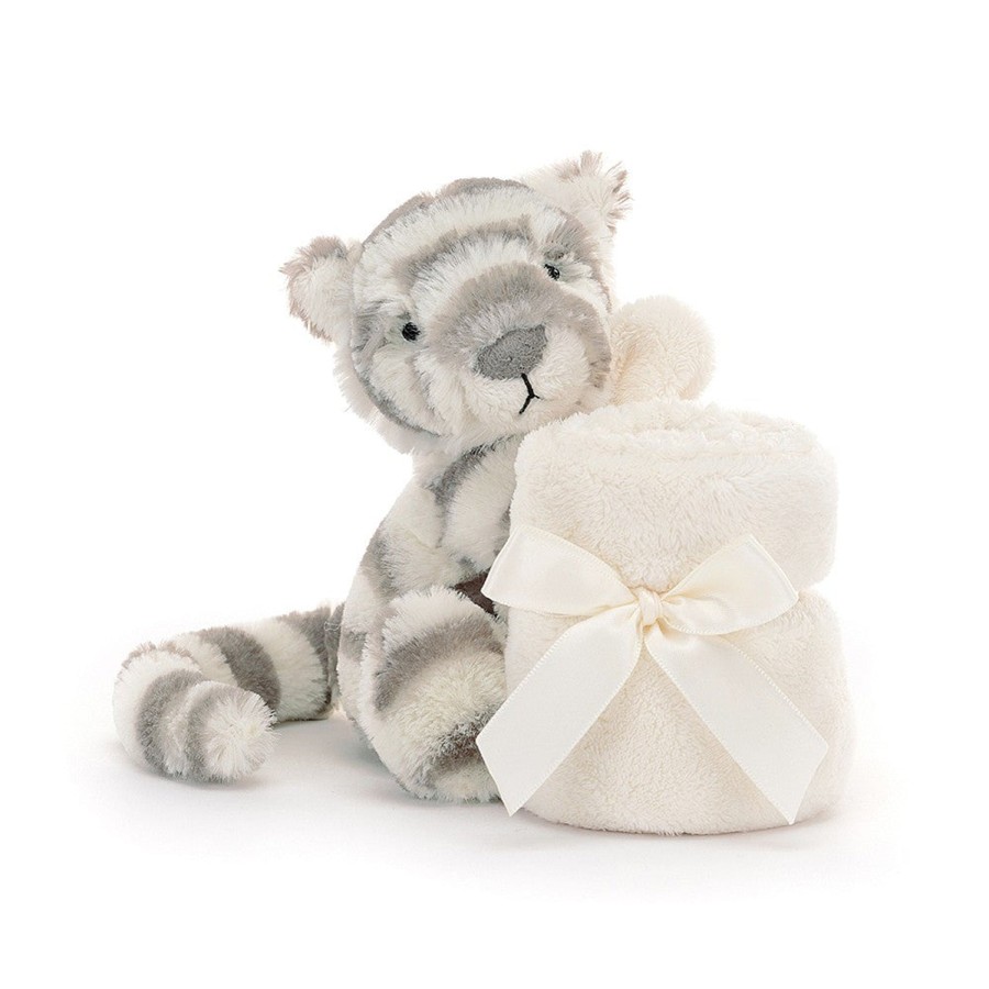 Baby [0-23M] Jellycat Comforters | Jellycat Bashful Snow Tiger Soother