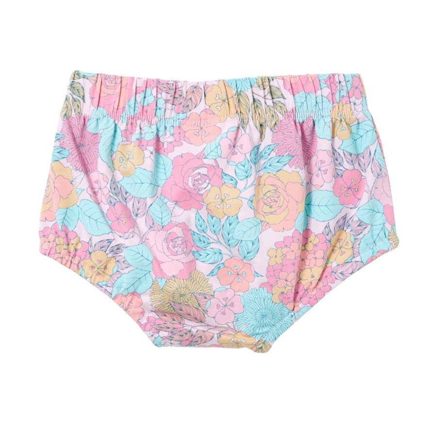 Baby [0-23M] Milky Bottoms | Milky Azalea Bloomer - Blossom Pink