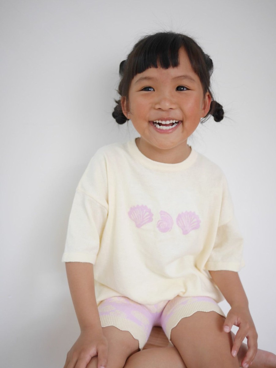 Child [2-14] Ziggy Lou Tops | Ziggy Lou - Tee | Seashell