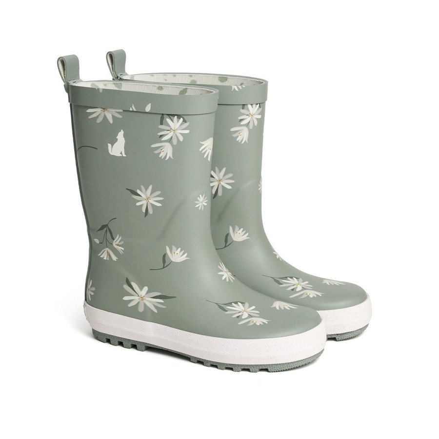 Baby [0-23M] Crywolf Rainwear | Crywolf Rain Boots - Forget Me Not