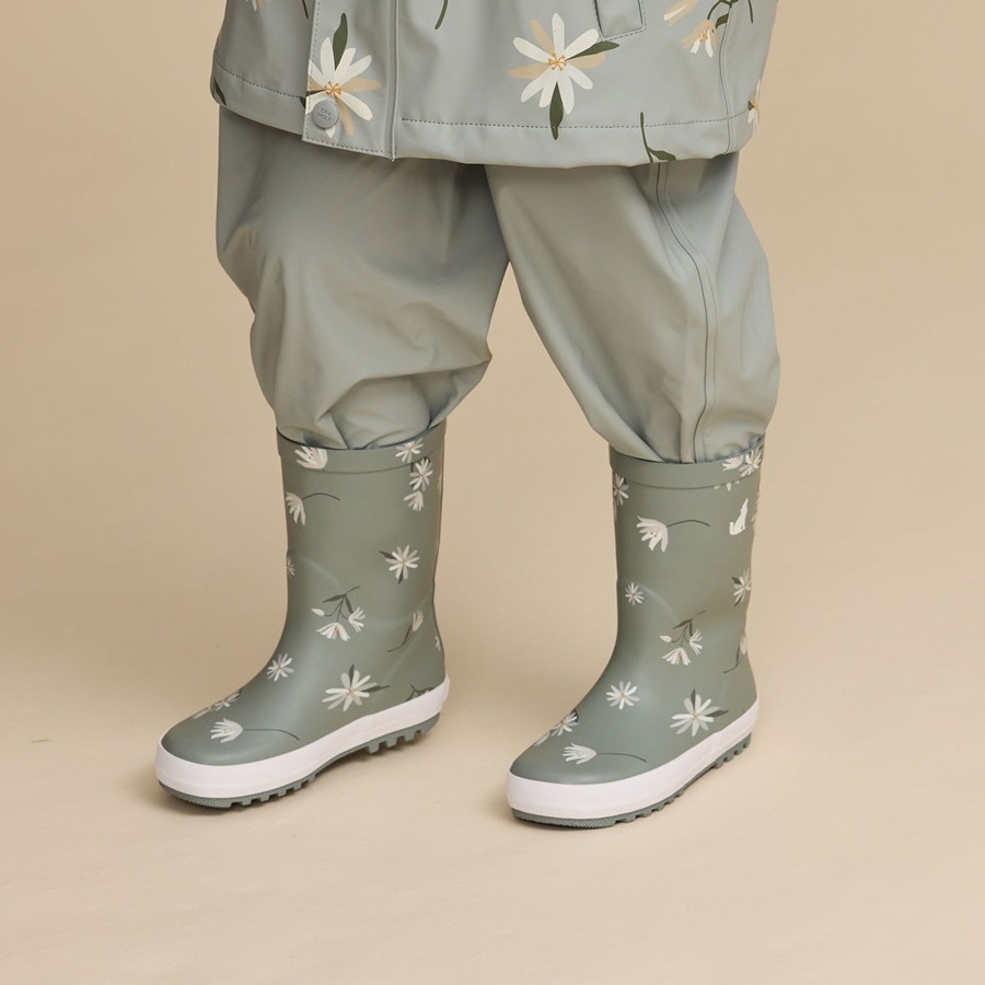 Baby [0-23M] Crywolf Rainwear | Crywolf Rain Boots - Forget Me Not