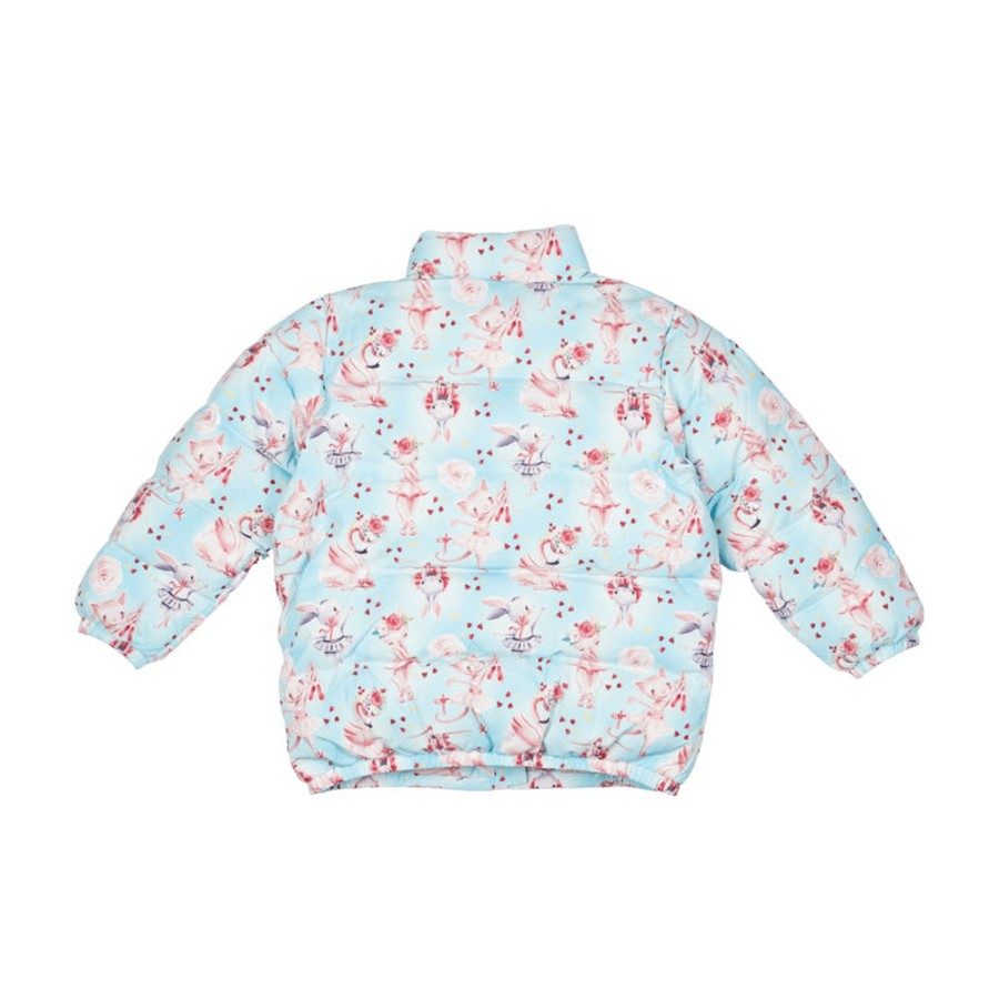 Child [2-14] Rock Your Baby Outerwear | Rock Your Baby Ballet Puff Padded Jacket With Lining