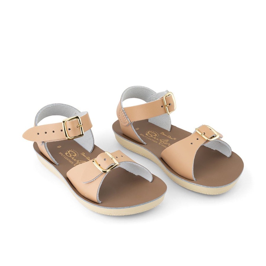 Baby [0-23M] Saltwater Sandals Footwear | Saltwater Sandals Sun San Surfer Latte