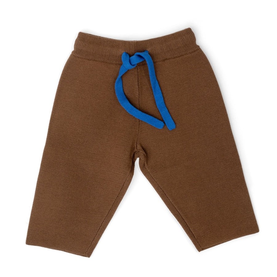 Child [2-14] Grown Knitwear | Grown Organic Milano Pant - Espresso