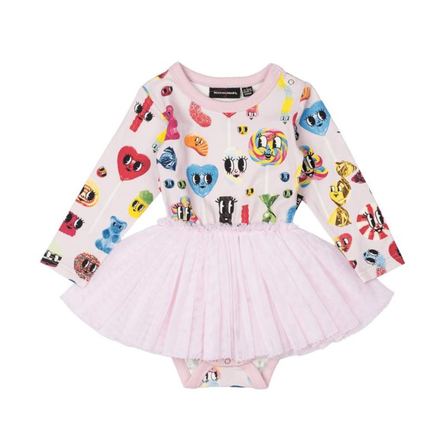 Baby [0-23M] Rock Your Baby Dresses | Rock Your Baby Candyland Baby Circus Dress