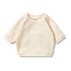 Baby [0-23M] Wilson & Frenchy Jumpers | Wilson And Frenchy Organic Terry Spliced Sweat - Eggnog