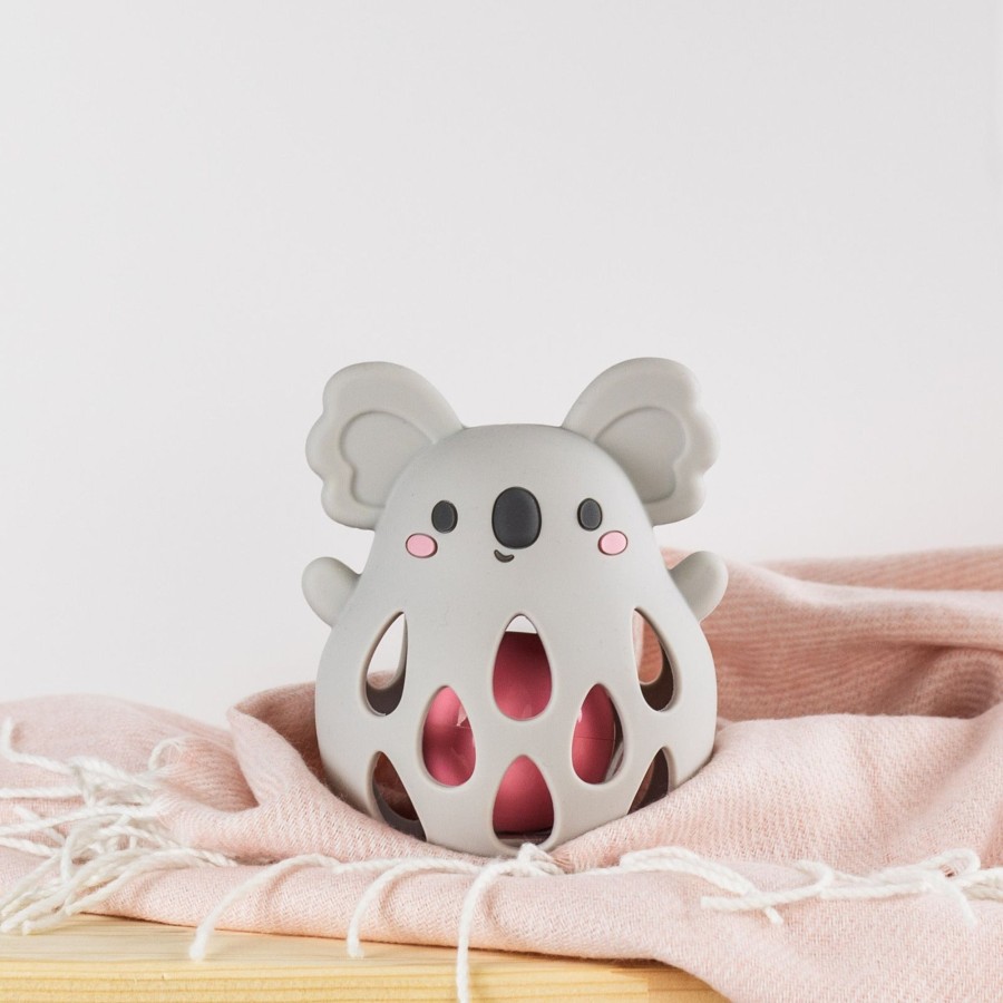 Baby [0-23M] Tiger Tribe Teethers + Rattles | Silicone Rattle - Koala