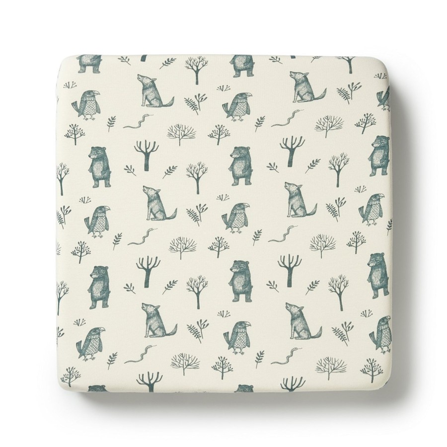 Baby [0-23M] Wilson & Frenchy Sleep | Wilson And Frenchy Organic Cot Sheet - The Woods