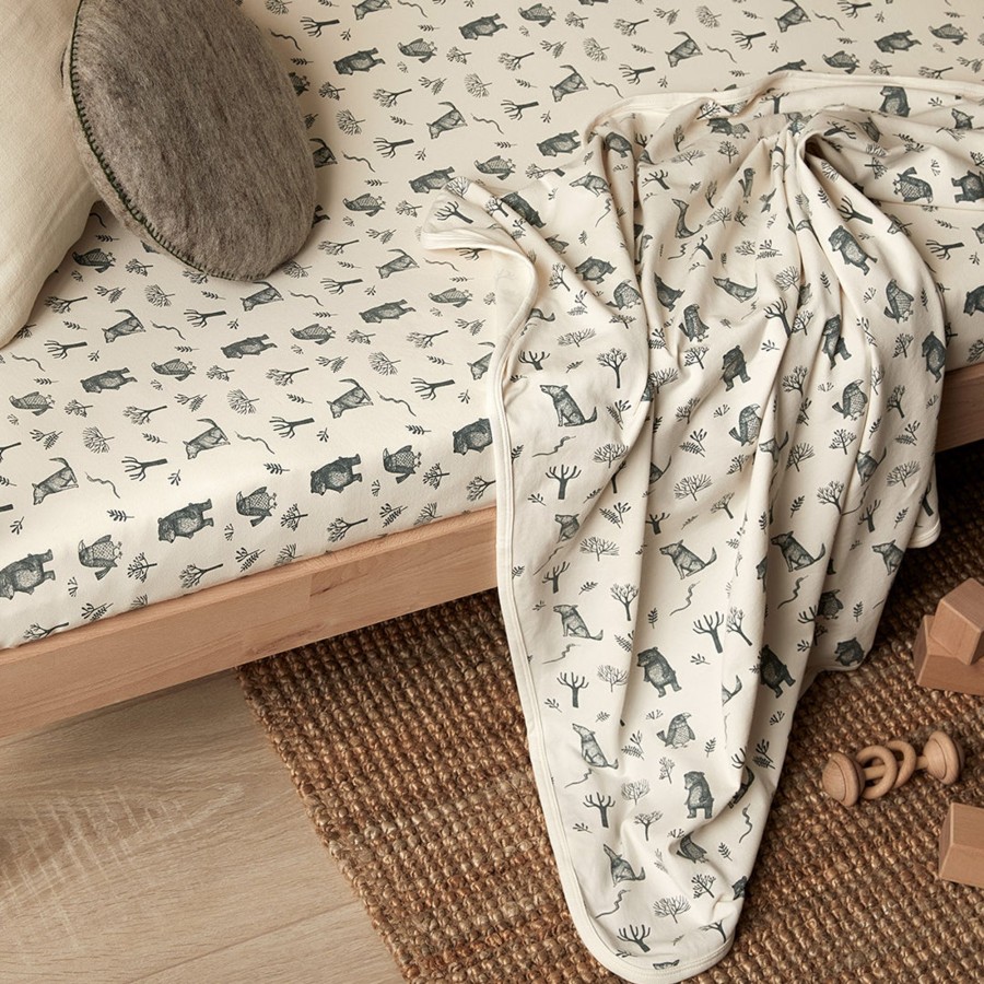 Baby [0-23M] Wilson & Frenchy Sleep | Wilson And Frenchy Organic Cot Sheet - The Woods