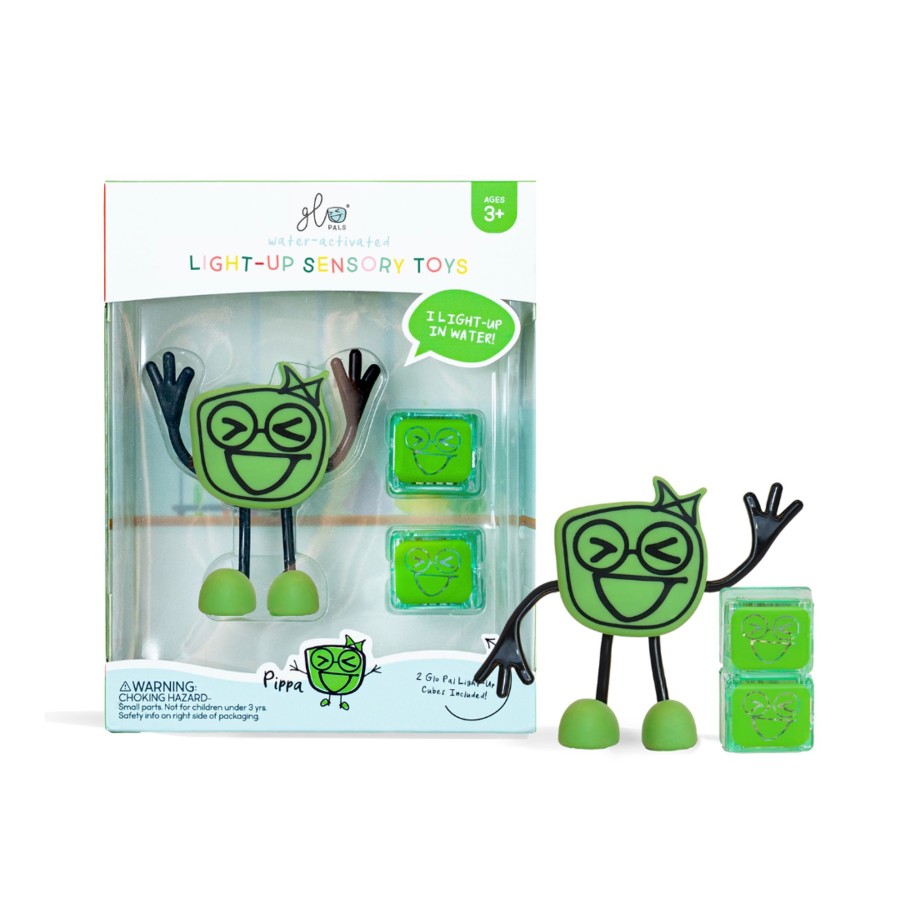 Play + Learn Glo Pals Sensory | Glo Pal Characters - Pippa | Green