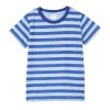 Baby [0-23M] Milky Tops | Milky Denim Blue Stripe Tee - Blue Stripe