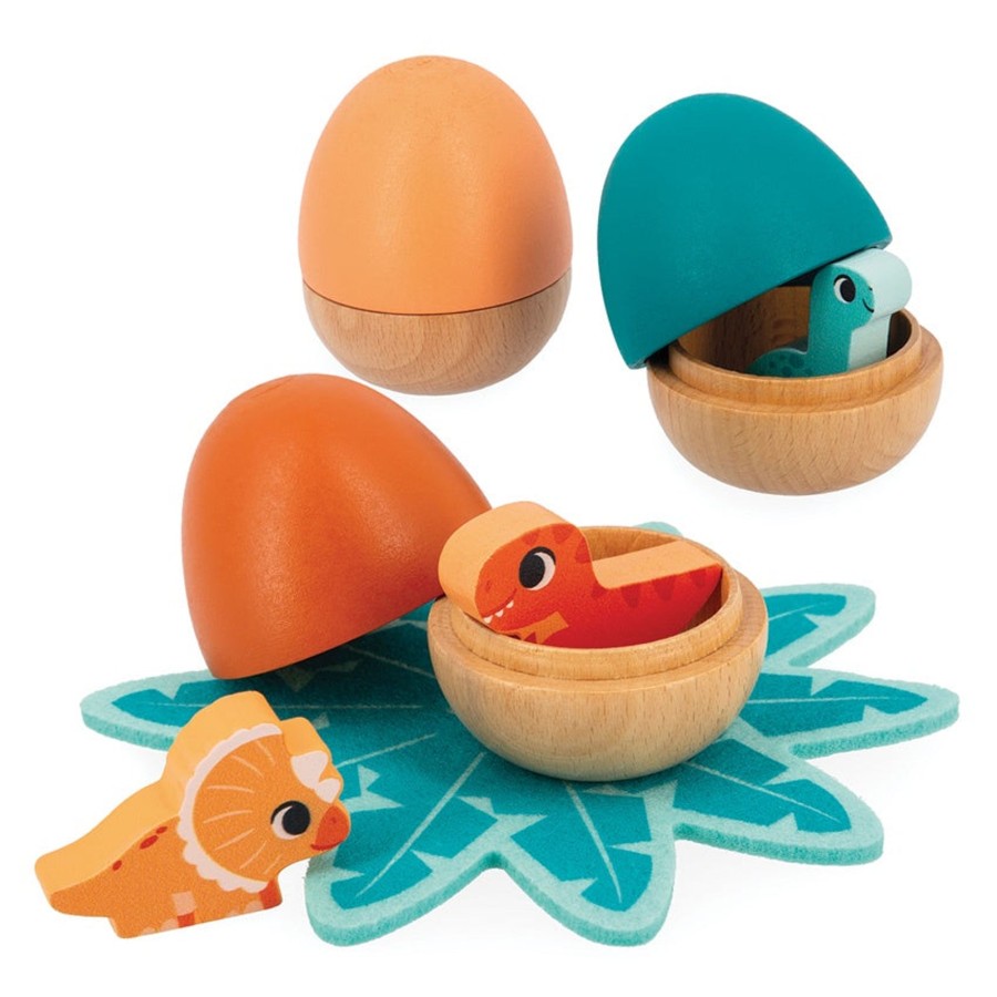 Baby [0-23M] Janod Wooden Toys | Janod - Dino Suprise Eggs