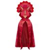 Play + Learn Great Pretenders Dress Ups | Red Triceratops Hooded Cape - Size 4-5