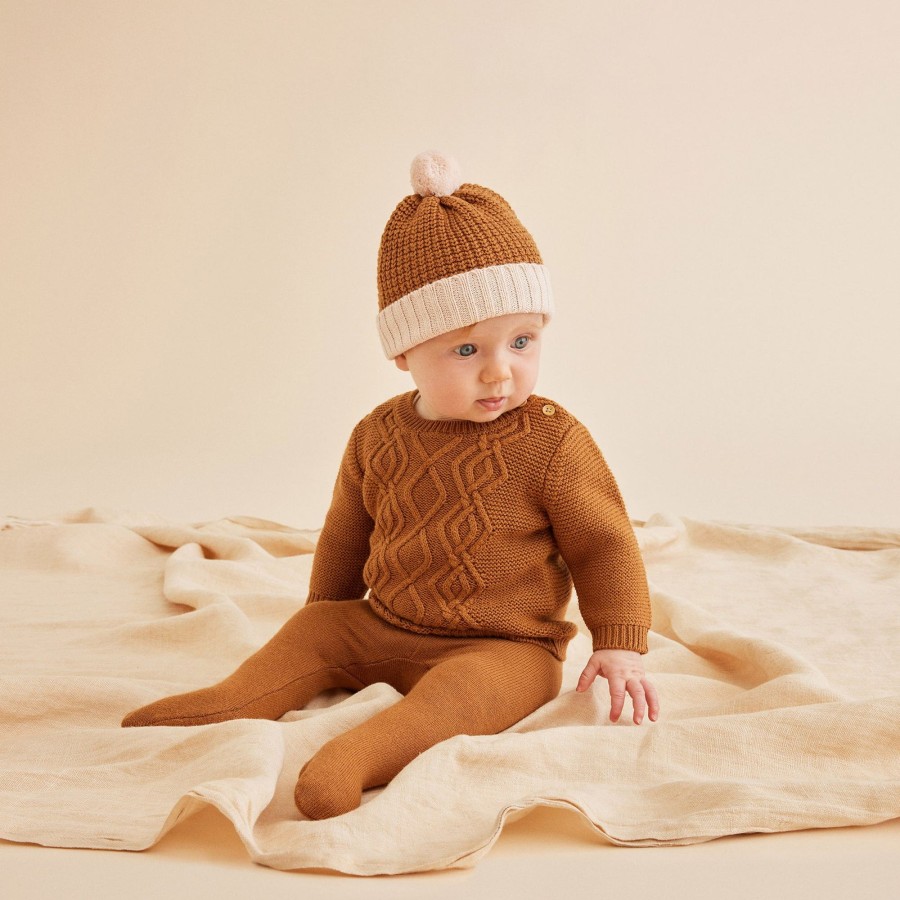 Child [2-14] Wilson & Frenchy Jumpers | Wilson And Frenchy Knitted Cable Jumper - Spice