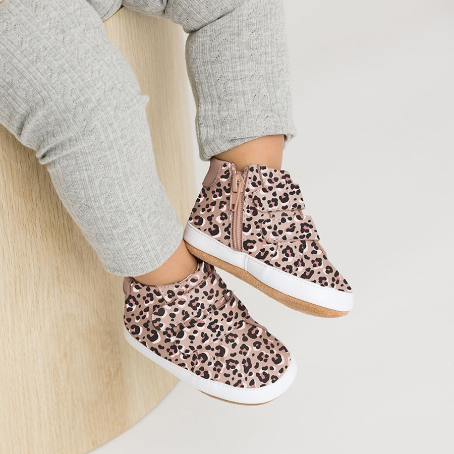 Baby [0-23M] Pretty Brave Footwear | Pretty Brave Baby Hi Top - Leopard