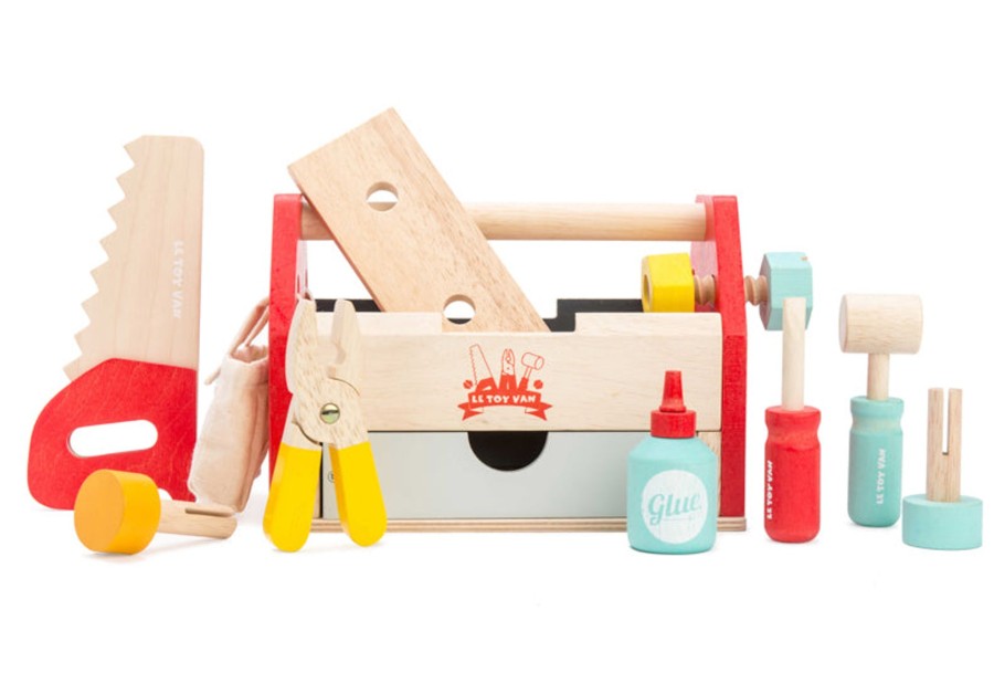 Play + Learn Le Toy Van Role Play | Wooden Tool Box