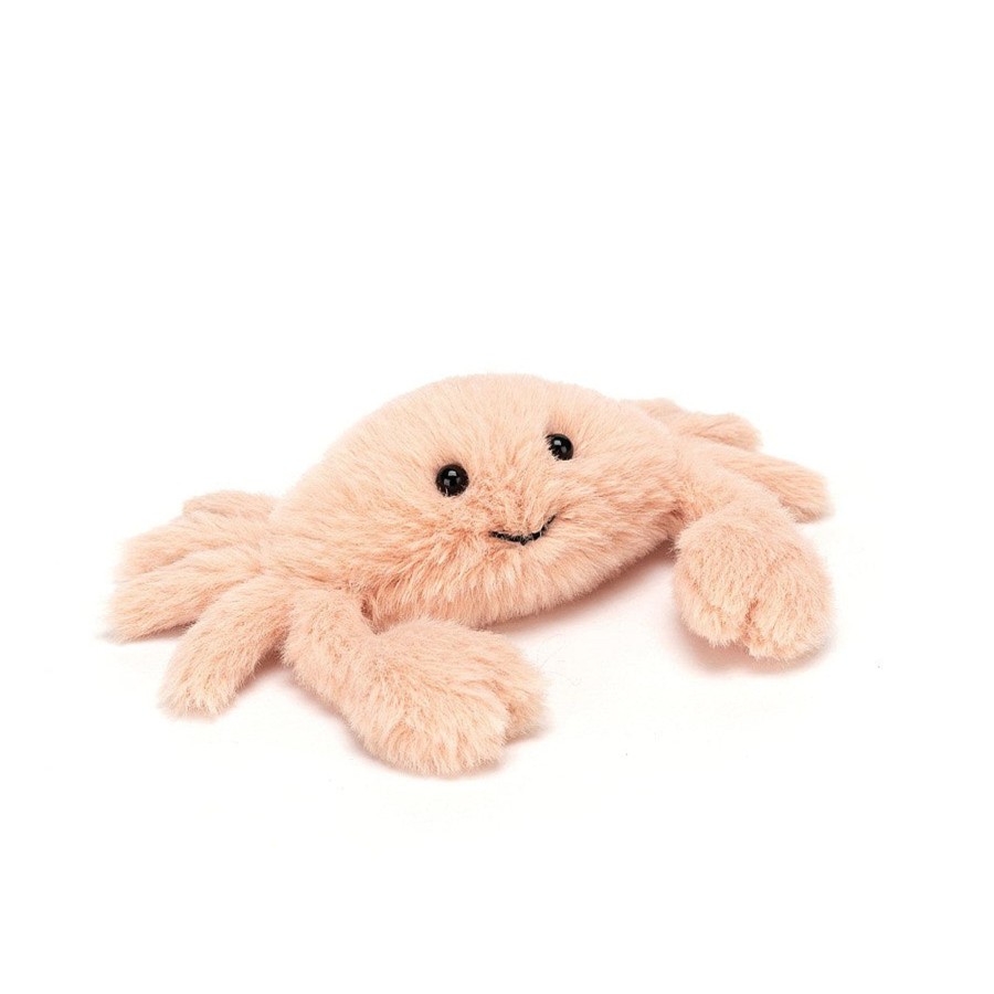 Baby [0-23M] Jellycat Soft Toys | Jellycat Fluffy Crab - Daisy And Hen Exclusive