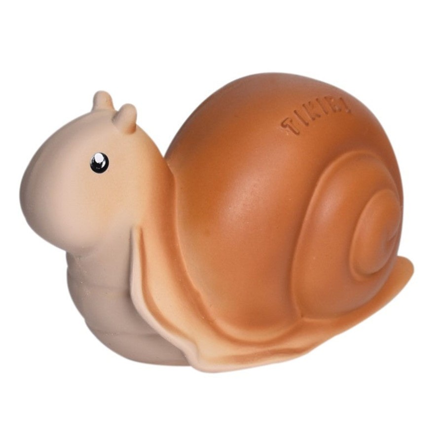 Play + Learn Tikiri Bath Toys | Tikiri My First Garden Friend - Snail