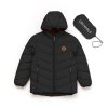 Baby [0-23M] Crywolf Outerwear | Crywolf Eco-Puffer Jacket - Black