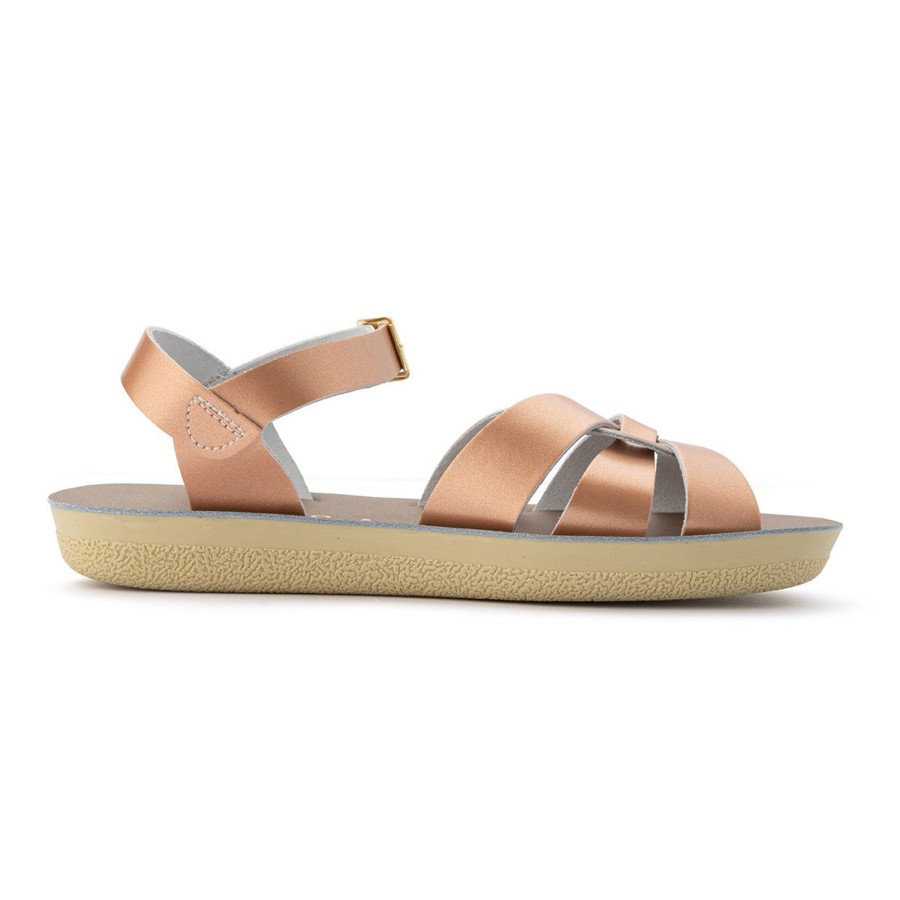 Grown Ups Saltwater Sandals | Saltwater Sandals Adults Sun San Swimmer Rose Gold