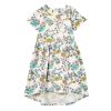 Child [2-14] Milky Dresses | Milky Daisy Chain Hi-Lo Dress - Off White