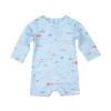 Baby [0-23M] Toshi Swim | Toshi Swim Baby Onesie Long Sleeve - Reef