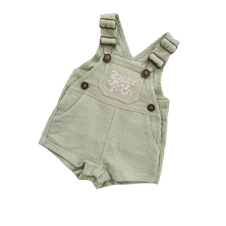 Child [2-14] Ziggy Lou Overalls + Playsuits | Ziggy Lou - Summer Overalls | Lime