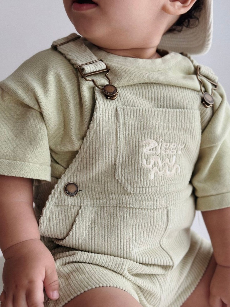 Child [2-14] Ziggy Lou Overalls + Playsuits | Ziggy Lou - Summer Overalls | Lime