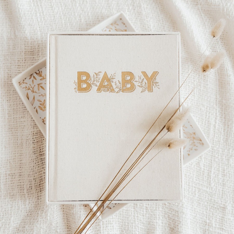 Grown Ups Fox & Fallow | Fox & Fallow Mini Baby Book - Oatmeal