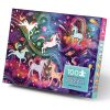 Play + Learn Crocodile Creek Puzzles | Holographic Puzzle 100 Piece - Unicorn Galaxy