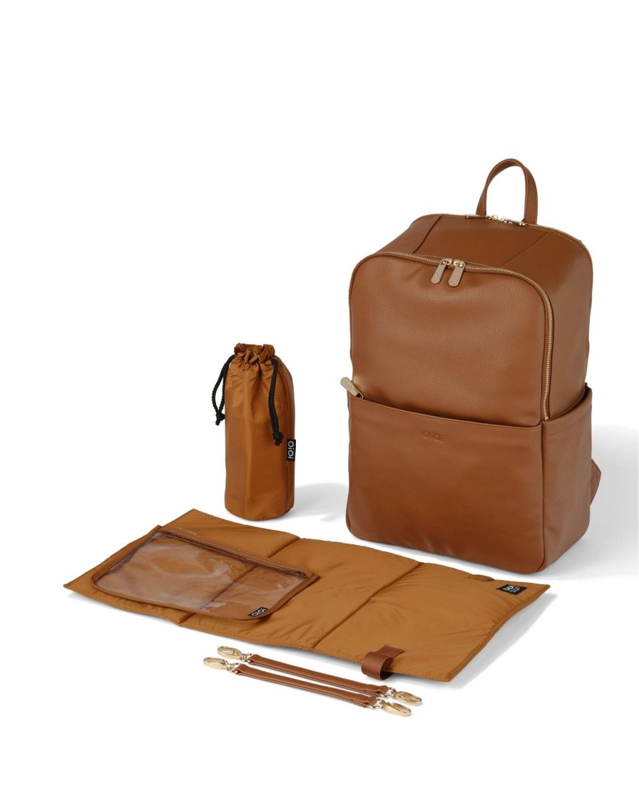 Grown Ups Oi Oi | Oioi Nappy Backpack Multitasker Chestnut Brown