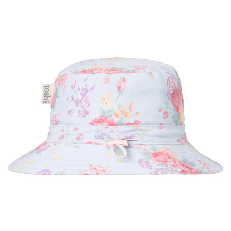 Baby [0-23M] Toshi Hats | Toshi Swim Sun Hat - Celeste