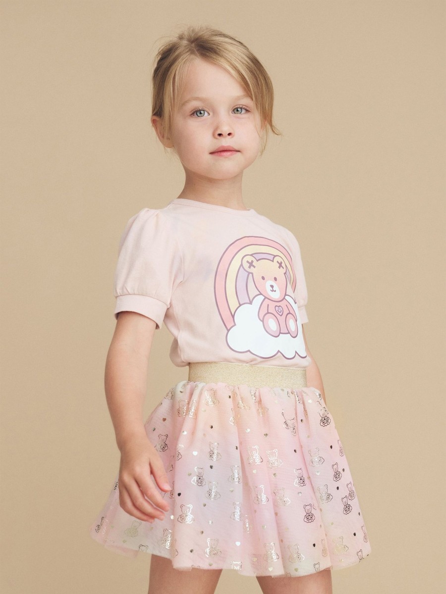 Baby [0-23M] Huxbaby Bottoms | Huxbaby Cloud Bear Tulle Skirt