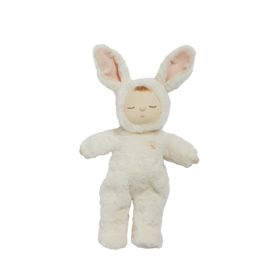 Play + Learn Olli Ella Dolls + Accessories | Olli Ella Cozy Dinkum Doll - Bunny Moppet