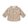 Baby [0-23M] Quincy Mae Outerwear | Quincy Mae Quilted Jacket - Rose Garden