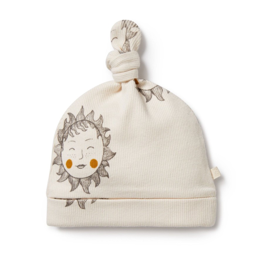 Baby [0-23M] Wilson & Frenchy Beanies | Wilson And Frenchy Organic Knot Hat Shine On Me