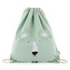 Child [2-14] Trixie Bags + Mealtime | Trixie Drawstring Bag - Mr. Polar Bear