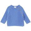 Baby [0-23M] Milky Outerwear | Milky Baby Knit Cardigan - Cornflower