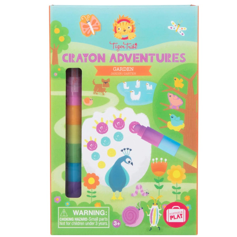 Play + Learn Tiger Tribe Activity Sets | Crayon Adventures - Garden