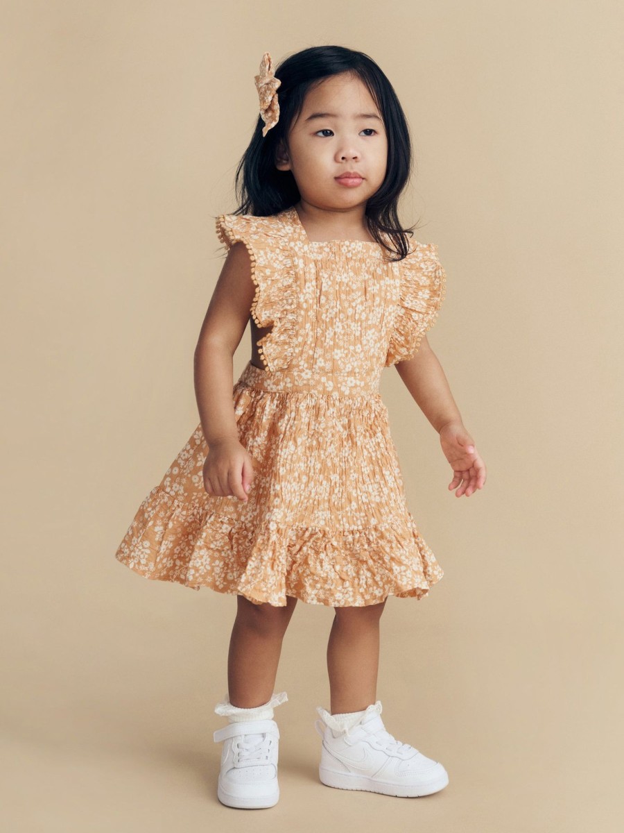 Child [2-14] Huxbaby Dresses | Huxbaby Floral Warm Glow Dress