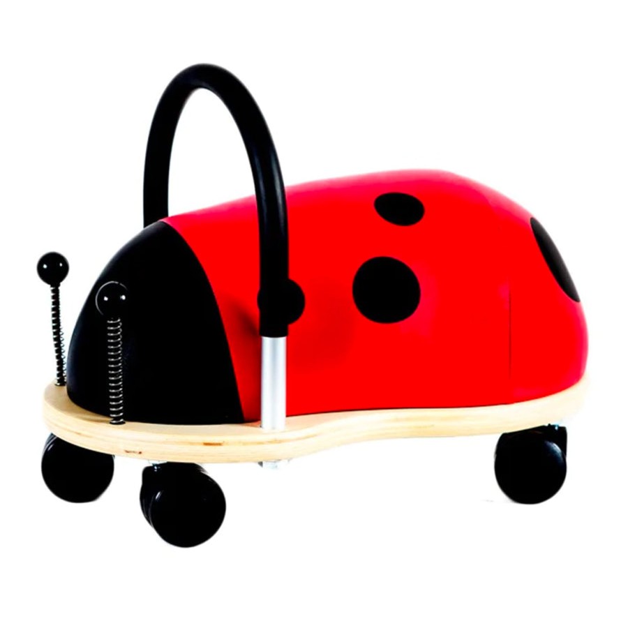 Play + Learn Wheely Bug Ride Ons + Push Alongs | Wheely Bug Large - Lady Bug