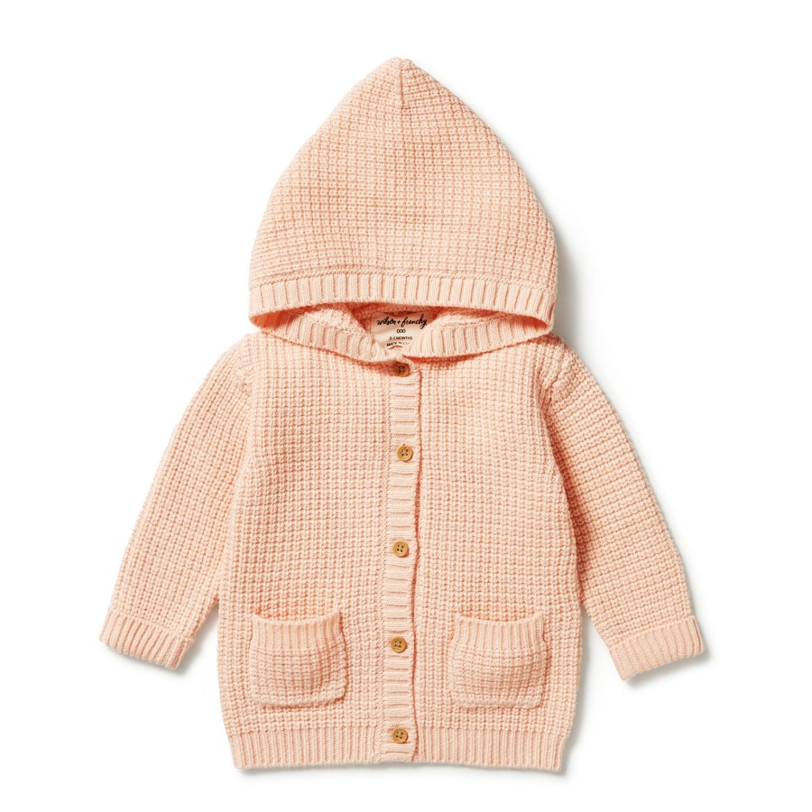 Child [2-14] Wilson & Frenchy Outerwear | Wilson And Frenchy Knitted Button Jacket - Shell