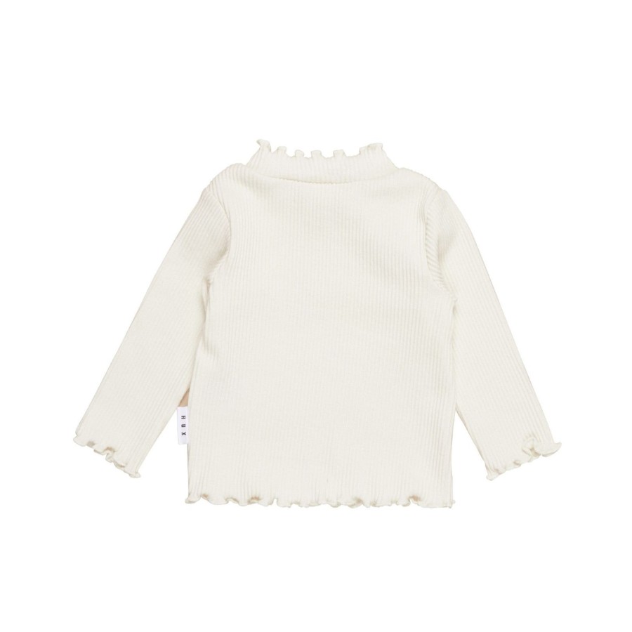 Baby [0-23M] Huxbaby Tops | Huxbaby Almond Milk Rib Skivvy