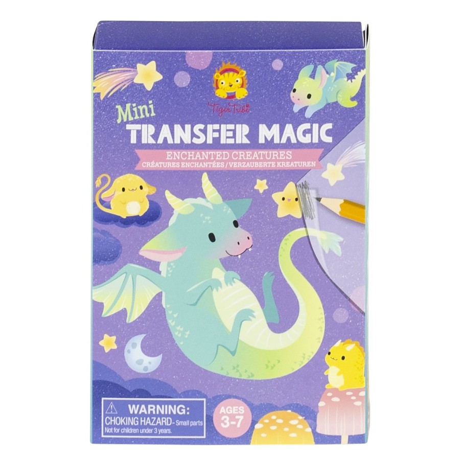 Play + Learn Tiger Tribe Activity Sets | Mini Transfer Magic - Enchanted Creatures