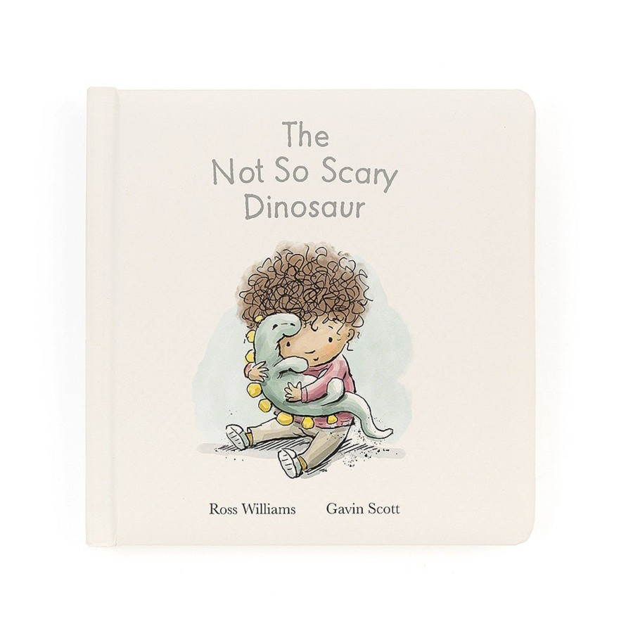 Baby [0-23M] Jellycat Books + Flash Cards | Jellycat - The Not So Scary Dinosaur Book