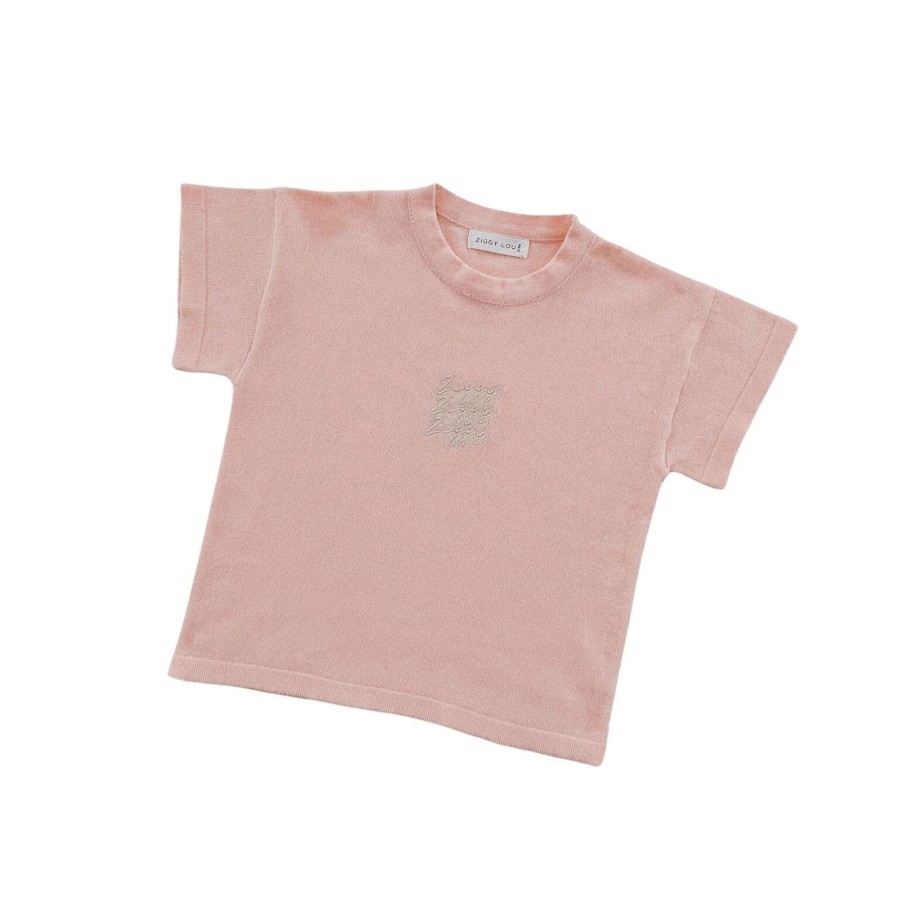 Baby [0-23M] Ziggy Lou Knitwear | Ziggy Lou - Signature Tee | Dusk