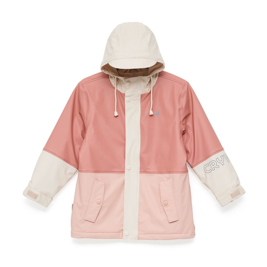 Child [2-14] Crywolf Rainwear | Crywolf Explorer Jacket - Rose Canyon