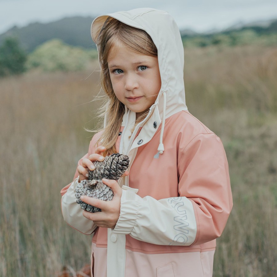 Child [2-14] Crywolf Rainwear | Crywolf Explorer Jacket - Rose Canyon